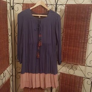 Ombre dyed tunic